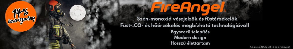Füst-,CO- és hőérzékelők