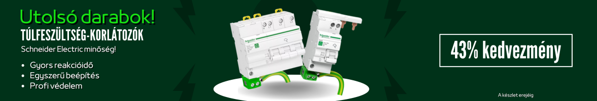Túlfeszültség korlátozók promóció